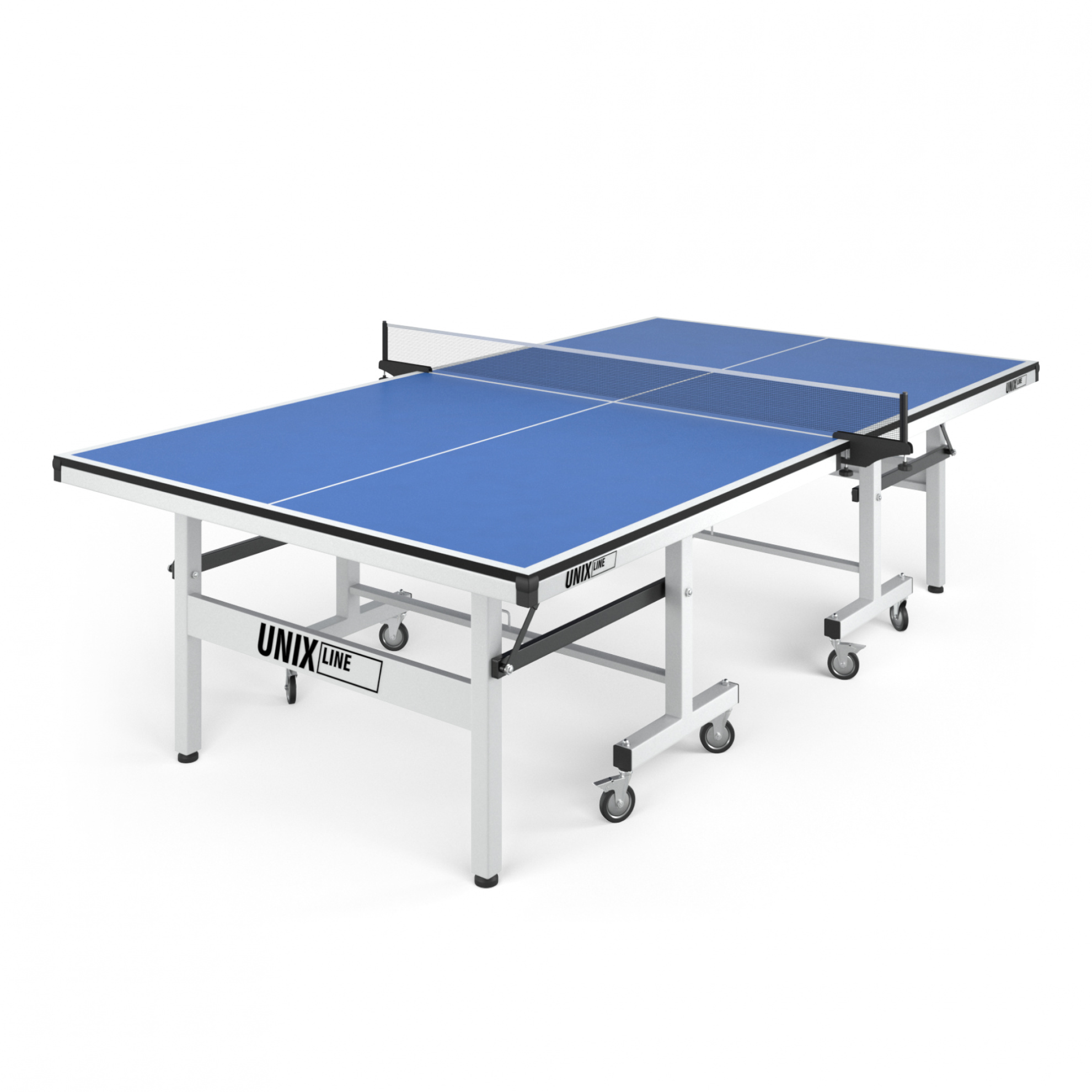 Unix Line 25 mm MDF (Blue) из каталога теннисных столов для помещений в Самаре по цене 57390 ₽