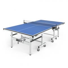 Теннисный стол для помещений Unix Line 25 mm MDF (Blue) в Самаре по цене 57390 ₽