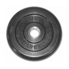 MB Barbell (металлическая втулка) 2.5 кг / диаметр 51 мм из каталога дисков для штанги с посадочным диаметром 50 мм. в Самаре по цене 1600 ₽
