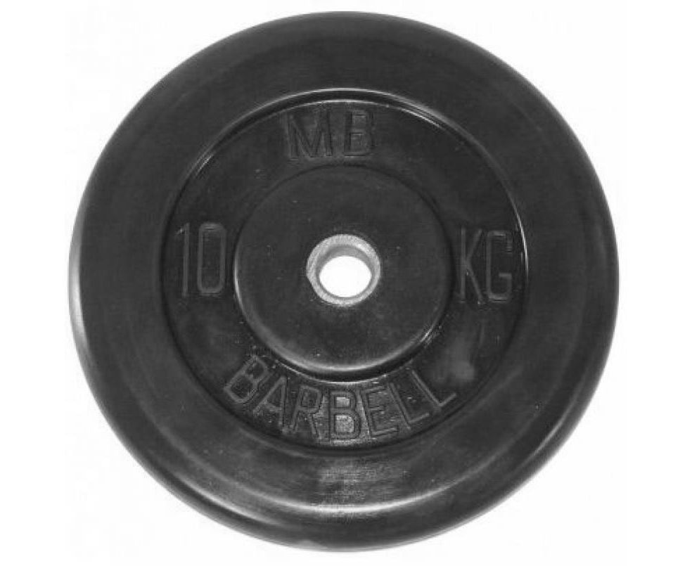 (металлическая втулка) 10 кг / диаметр 51 мм в Самаре по цене 5775 ₽ в категории диски (блины) для штанг и гантелей MB Barbell
