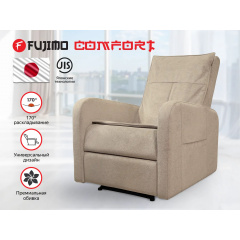 Fujimo COMFORT CHAIR F3005 FMW с механическим приводом Ваниль из каталога массажных кресел в Самаре по цене 51900 ₽
