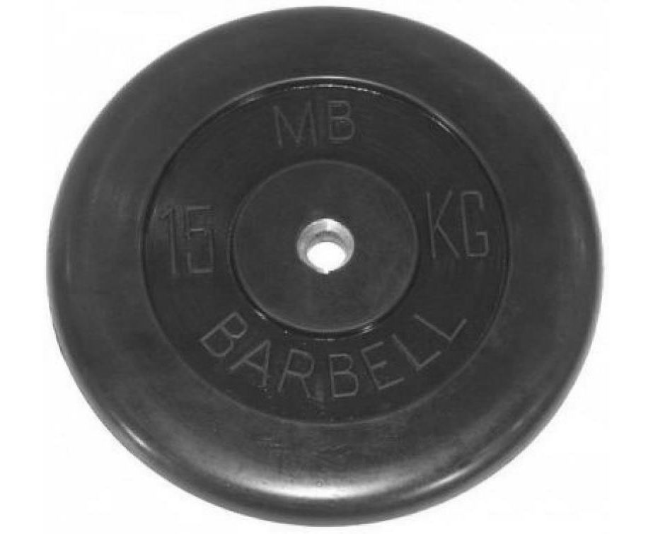 MB Barbell (металлическая втулка) 15 кг / диаметр 51 мм из каталога дисков (блинов) для штанг и гантелей в Самаре по цене 8148 ₽