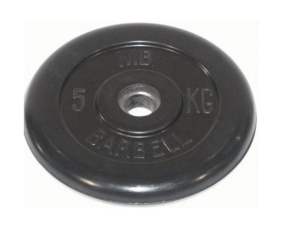 MB Barbell (металлическая втулка) 5 кг / диаметр 51 мм из каталога дисков (блинов) для штанг и гантелей в Самаре по цене 2898 ₽
