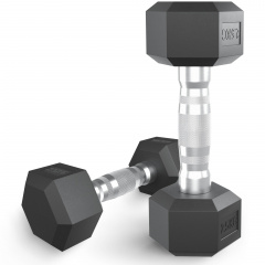 UnixFit гексагональная 2,5 кг из каталога обрезиненных гантелей в Самаре по цене 1700 ₽