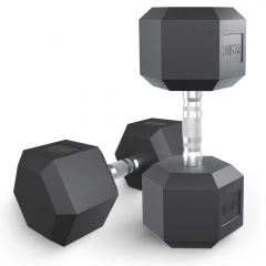 UnixFit гексагональная 22.5 кг из каталога обрезиненных гантелей в Самаре по цене 7310 ₽