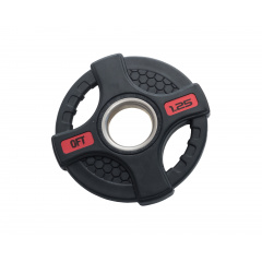 Original FitTools черный с двумя хватами 1,25 кг из каталога дисков для штанги с посадочным диаметром 50 мм. в Самаре по цене 600 ₽