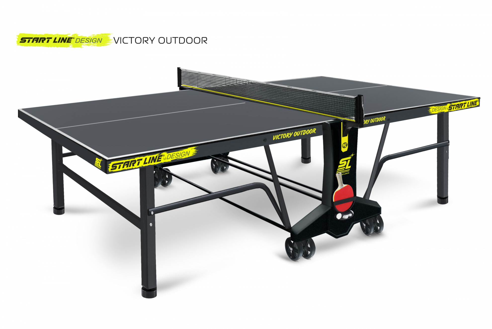 Start Line Victory Design Outdoor из каталога всепогодных теннисных столов в Самаре по цене 87990 ₽