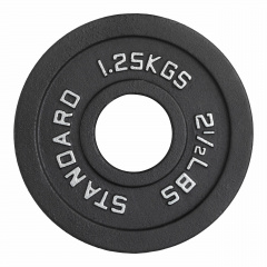 VictoryFit 1,25 кг чугунный окрашенный VF-SC510125 из каталога дисков для штанги с посадочным диаметром 50 мм. в Самаре по цене 430 ₽