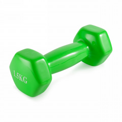 VictoryFit 1,5 кг.  1 шт. VF-DV015 из каталога виниловых гантелей в Самаре по цене 430 ₽