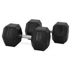 VictoryFit гексагональная VF-H475 (47,5 кг) 1 шт. из каталога обрезиненных гантелей в Самаре по цене 16250 ₽