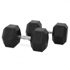 VictoryFit гексагональная VF-H325 (32,5 кг) 1 шт. из каталога обрезиненных гантелей в Самаре по цене 11120 ₽