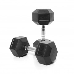 VictoryFit гексагональная VF-H250 (25 кг) 1 шт. из каталога обрезиненных гантелей в Самаре по цене 7310 ₽