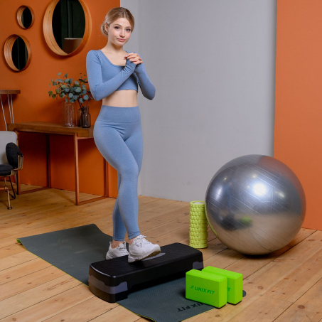 Рендер-6 для UnixFit 2 уровня, 68 см, серый