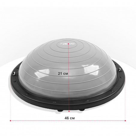 Рендер-10 для UnixFit Bosu с эспандерами, 46 см