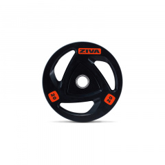 Ziva 25 кг ZIVA ZVO-DCRB-2307 серии ZVO резиновое покрытие из каталога дисков для штанги с посадочным диаметром 50 мм. в Самаре по цене 9780 ₽