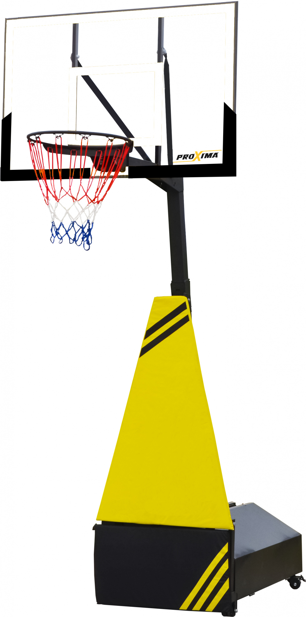 Proxima 54’’, стекло, арт. SG-6H из каталога баскетбольных стоек в Самаре по цене 89990 ₽