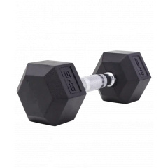StarFit гексагональная 5 кг из каталога обрезиненных гантелей в Самаре по цене 2489 ₽