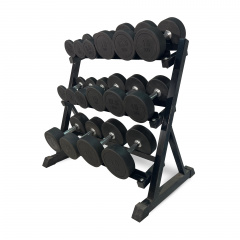 UnixFit DumRack Hexagon PRO (300 кг) из каталога стоек для гантелей в Самаре по цене 28890 ₽