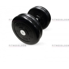 MB Barbell - 21 кг из каталога обрезиненных гантелей в Самаре по цене 3596 ₽