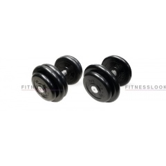 MB Barbell Tight Set 48.5 кг из каталога обрезиненных гантелей в Самаре по цене 15822 ₽