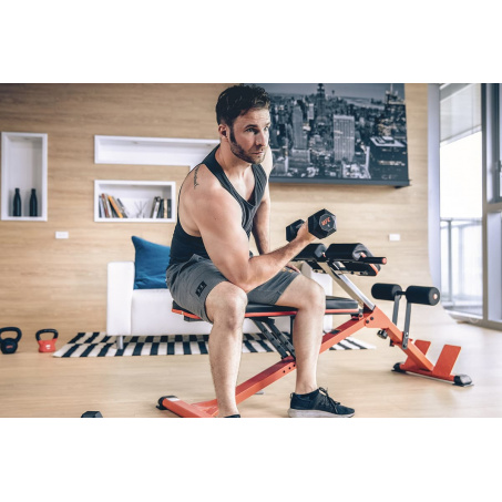 Рендер-11 для UFC Octagon Dumbbell 5 пар от 10 до 20кг