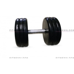 MB Barbell классик - 35 кг из каталога обрезиненных гантелей в Самаре по цене 7083 ₽