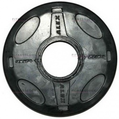 AeroFit Alex - 50 мм - 1.25 кг из каталога дисков для штанги с посадочным диаметром 50 мм. в Самаре по цене 600 ₽