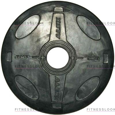 Alex - 50 мм - 5 кг в Самаре по цене 2277 ₽ в категории диски (блины) для штанг и гантелей Aerofit