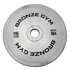 Bronze Gym 15 кг BGPLST150 из каталога дисков (блинов) для штанг и гантелей в Самаре по цене 12160 ₽