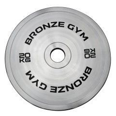 Bronze Gym 20 кг BGPLST200 из каталога дисков (блинов) для штанг и гантелей в Самаре по цене 16150 ₽
