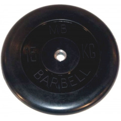 MB Barbell 15 кг металлическая втулка из каталога дисков для штанги с посадочным диаметром 26 мм.  в Самаре по цене 6250 ₽