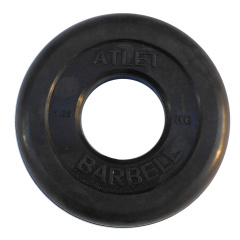 MB Barbell ATLET 1.25 кг из каталога дисков для штанги с посадочным диаметром 26 мм.  в Самаре по цене 1020 ₽