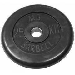 MB Barbell 25 кг металлическая втулка из каталога прямых грифов для штанги в Самаре по цене 10390 ₽