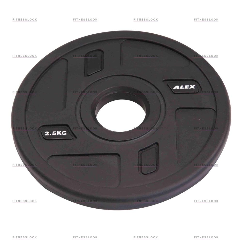 Alex полиуретановый 50 мм -  2.5 кг в Самаре по цене 2277 ₽ в категории диски (блины) для штанг и гантелей Aerofit