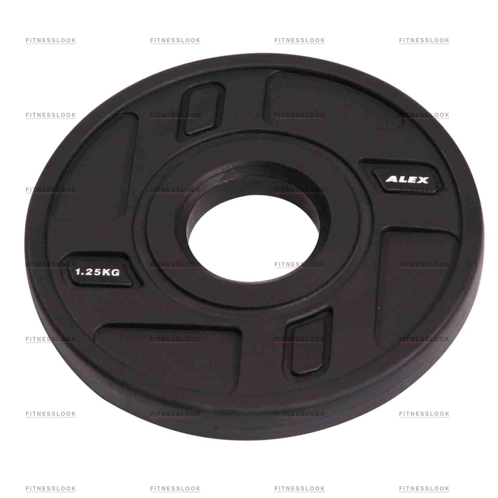 Alex полиуретановый 50 мм -  1.25 кг в Самаре по цене 1587 ₽ в категории диски для штанги 50 мм. Aerofit
