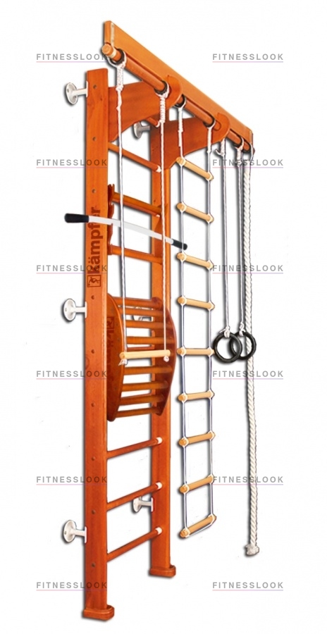 Kampfer Wooden ladder Maxi wall из каталога детских спортивных комплексов для дома в Самаре по цене 27230 ₽