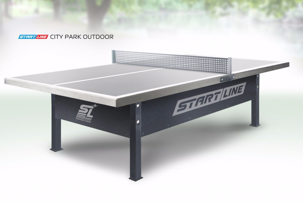 Start Line City Park Outdoor из каталога антивандальных теннисных столов в Самаре по цене 88990 ₽
