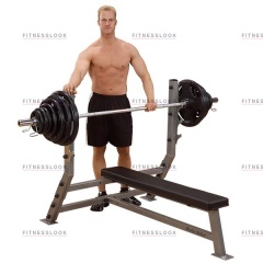 Body Solid ProClub SFB349G - со стойками из каталога стоек для штанги со скамьей в Самаре по цене 75650 ₽