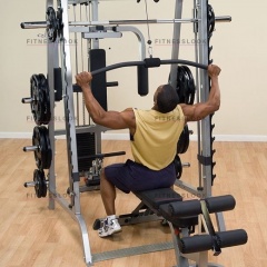 Body Solid GLA-348QS/GLA-348Q - верхняя/нижняя тяги из каталога опций к тренажеру в Самаре по цене 119990 ₽