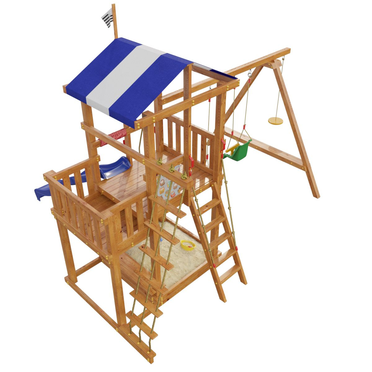 Бретань в Самаре по цене 161000 ₽ в категории детские игровые комплексы Самсон