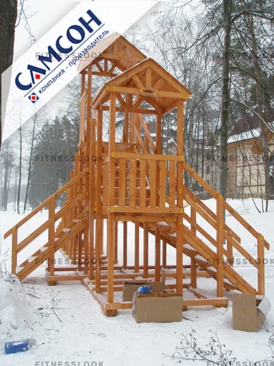 Зима в Самаре по цене 471400 ₽ в категории детские игровые комплексы Самсон