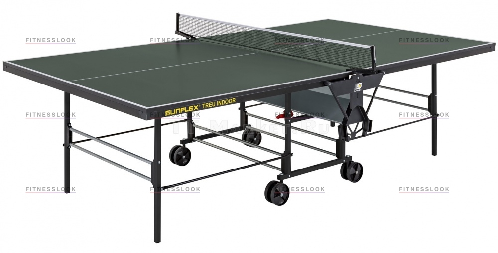 Sunflex Treu Indoor - зеленый из каталога теннисных столов для помещений в Самаре по цене 48480 ₽