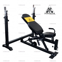 DFC PowerGym  BN014 - со стойками из каталога стоек для штанги со скамьей в Самаре по цене 22950 ₽