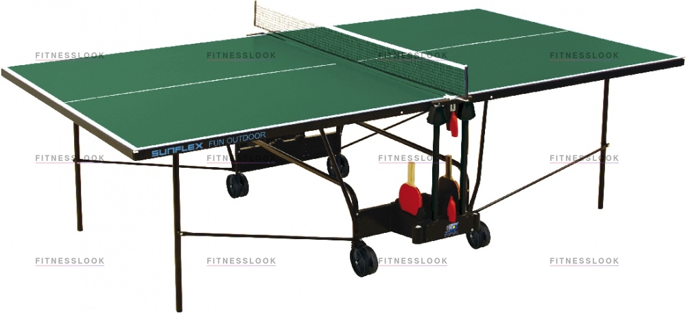 Sunflex Fun Outdoor - зеленый из каталога теннисных столов в Самаре по цене 51980 ₽