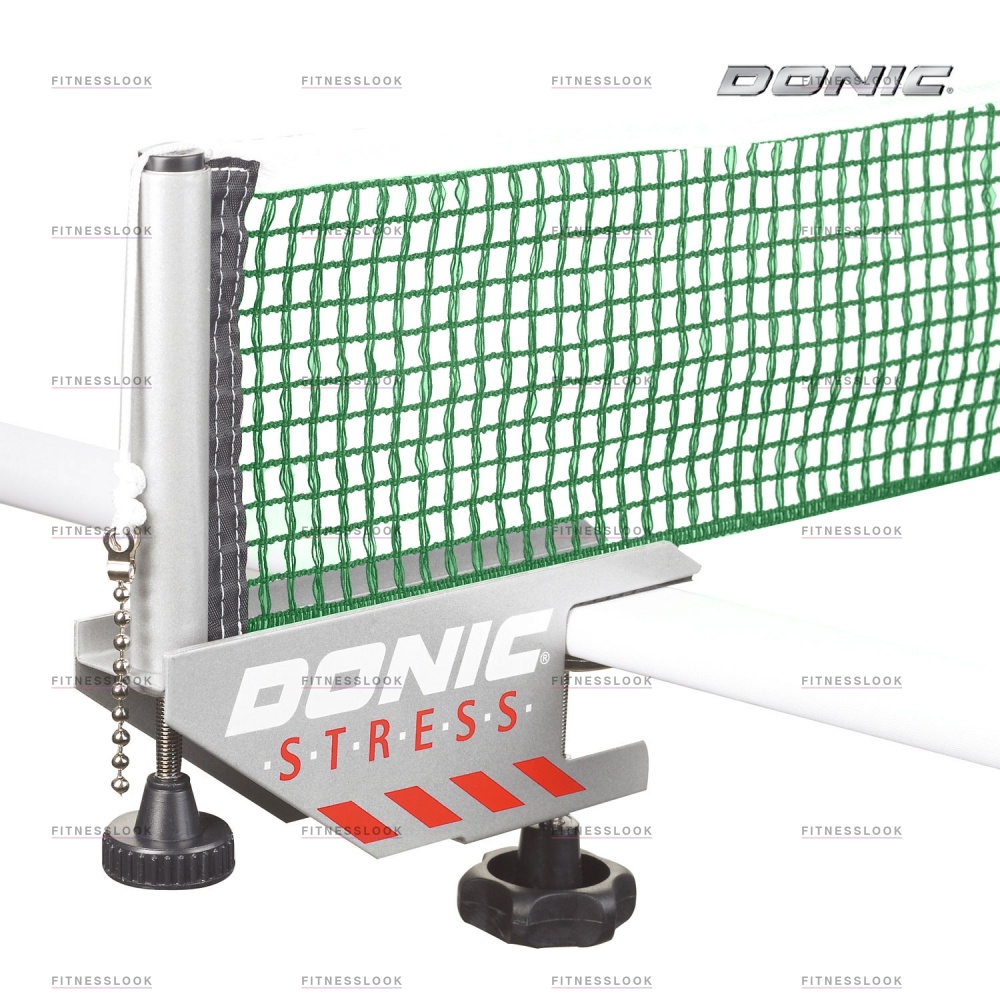 Donic Stress - серый/зеленый из каталога сеток для настольного тенниса в Самаре по цене 8990 ₽