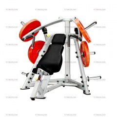 AeroFit Plate Load PLIP - наклонный жим от груди из каталога тренажеров на свободных весах в Самаре по цене 70130 ₽
