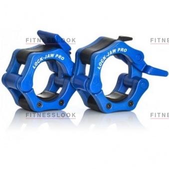 олимпийский с фиксаторами (синий) - 50 мм (пара) в Самаре по цене 3900 ₽ в категории тренажеры Lock Jaw