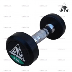 DFC PowerGym пара - 3 кг из каталога обрезиненных гантелей в Самаре по цене 2290 ₽