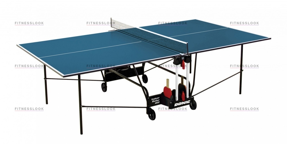 Donic Indoor Roller 400 - синий из каталога теннисных столов для помещений в Самаре по цене 45990 ₽