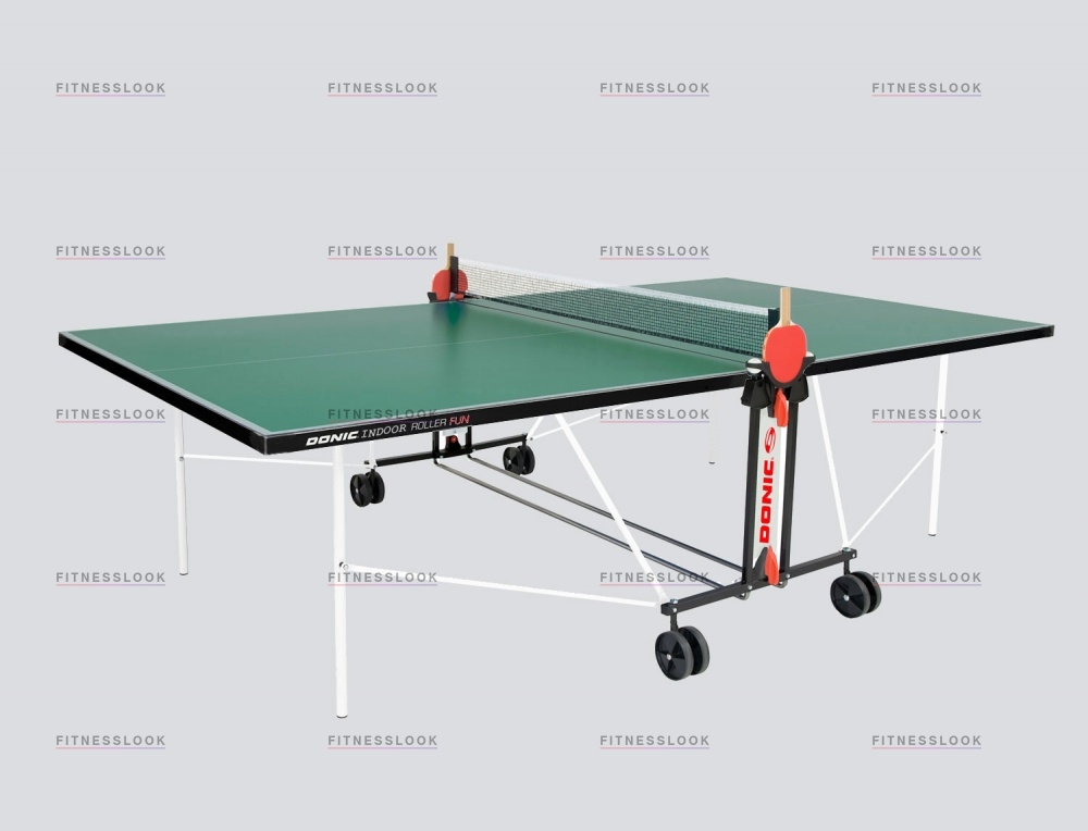 Indoor Roller Fun - зеленый в Самаре по цене 41990 ₽ в категории теннисные столы Donic